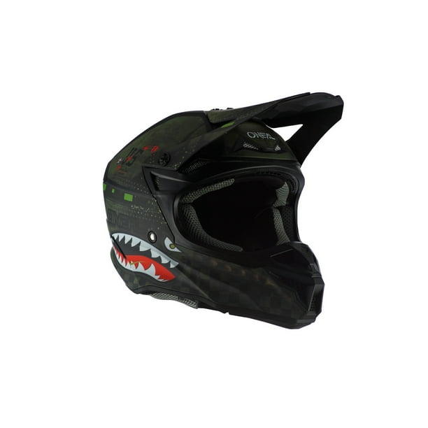 ONeal 5 Series Unisex-Adult Off-Road Helmet Black//Green, S